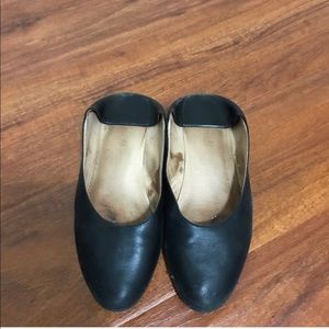 Madewell fold downflats size 7 true black